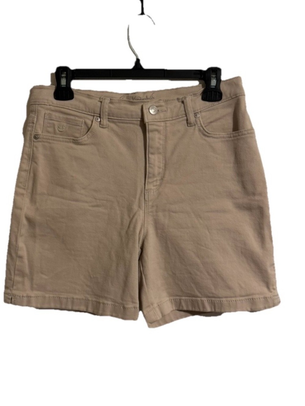 Gloria Vanderbilt Tan Bermuda Shorts